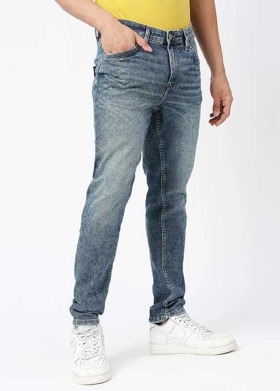 Vintage Mid Blue Cruz Skinny Fit Basic Jeans Vintage Mid Blue Cruz Skinny Fit Basic Jeans