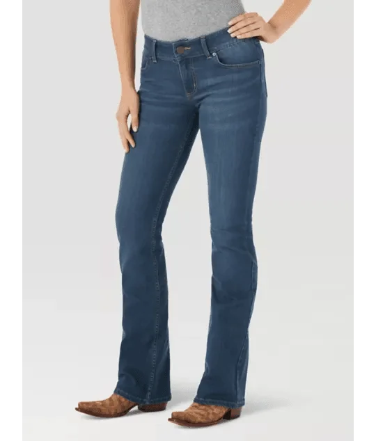 Wrangler Women's Kora Mid Rise Bootcut Jean 09MWZHK