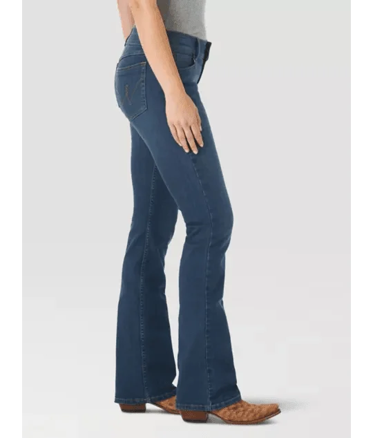 Wrangler Women's Kora Mid Rise Bootcut Jean 09MWZHK