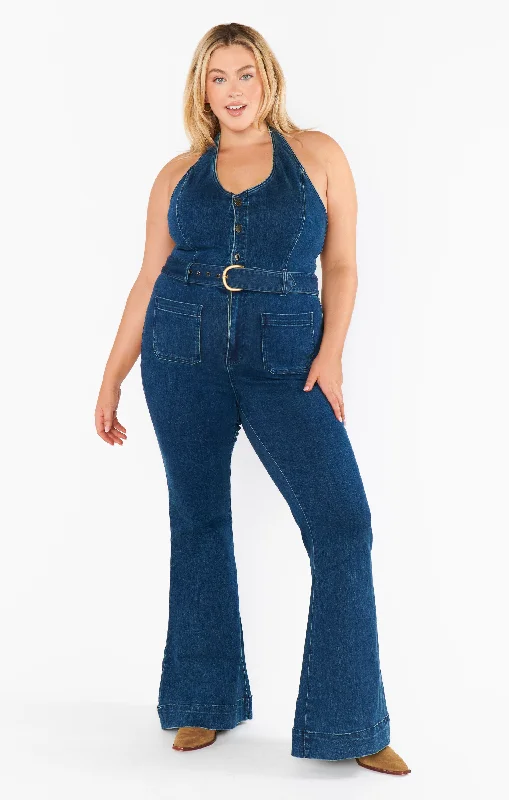 Fort Worth Jumpsuit ~ Ridge Blue Fort Worth Jumpsuit ~ Ridge Blue
